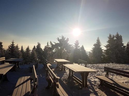 Hotel Fichtelberghuette Oberwiesenthal Exteriér fotografie